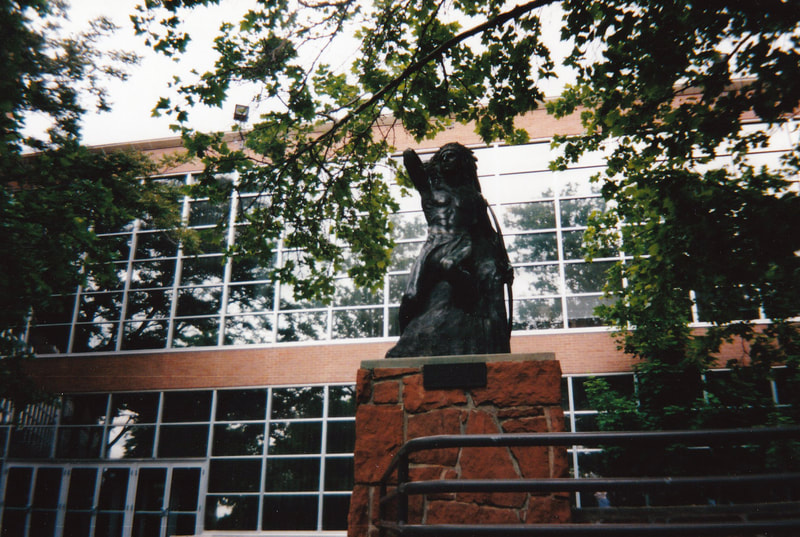 University of Utah, Utah, U, The U, Ute Brave Statue. Avard T. Fairbanks, Avard Fairbanks