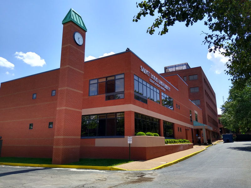 Saint Louis University, SLU, South Campus, Education Union, clock tower
