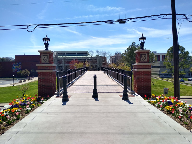 Murray State University, Murray, MSU, Chestnut Pedestrian Bridge